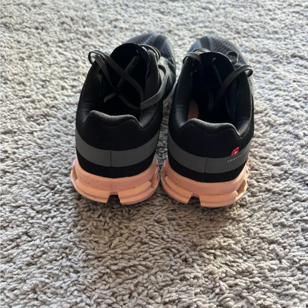 On Running Women's Black and Gray Athletic Shoes - Picture 3 of 5